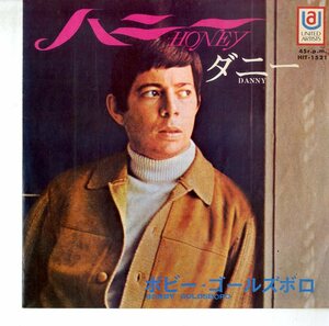 C00175274/EP/ボビー・ゴールズボロ(BOBBY GOLDSBORO)「Honey / Danny (1968年・HIT-1521・カントリーロック)」