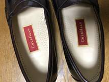 ★VAN JAC ★ガラスレザー ペニーローファー　メンズ【COLEHAAN】バーガンディ　USA 6E/JAP 24.0_画像5