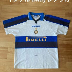 UMBRO アンブロ 90'sレプリカユニ インテル アウェイ　サイズ：L