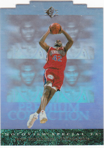 Jerry Stackhouse 1995-96 SP Holoview 26 Die-Cut