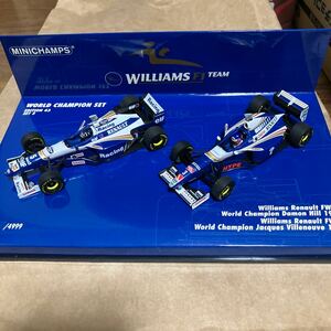 ミニチャンプス 1／43 ウィリアムズ ルノー　チャンピオンセット　FW18 FW19 送料無料