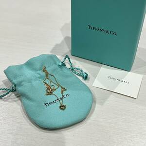  Tiffany Open Heart necklace 750 1.6g