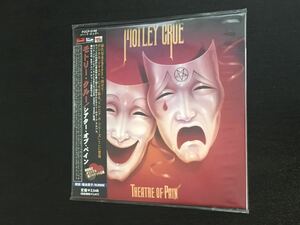【レア紙ジャケットCD】 MOTLEY CRUE [モトリー・クルー] 1999年デジタルリマスター 『THEATRE OF PAIN』