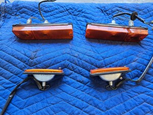  Sanitora turn signal 4 piece SET front turn signal Nissan bumper turn signal IKI left right set 