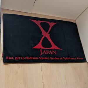 タオル手ぬぐい (男性) X JAPAN ビッグタオル 「Kick off to Madiso