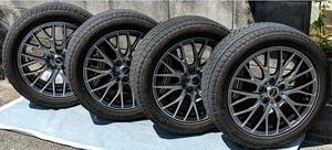 a672 BRIDGESTONE BLIZZAK/ブリヂストン ブリザック　 VRX3 215/50R17 91Q タイヤホイール４本セット　中古