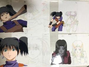 HUNTER×HUNTER cell picture 4 sheets animation 4 sheets equipped 