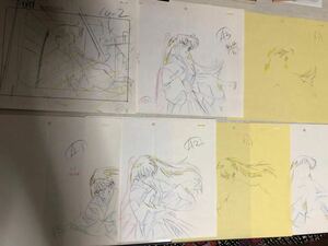  Pretty Soldier Sailor Moon fire . Ray original picture kind layout . copy 