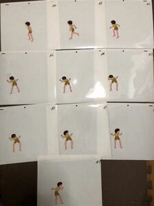  Mirai Shounen Conan cell picture 10 sheets ream number paper pasting attaching 