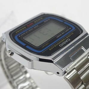 (つ-U-604)CASIO カシオ 腕時計 A164W デジタル メンズ 動作品 中古の画像3