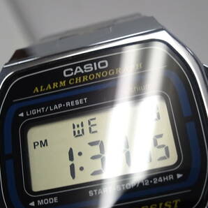 (つ-U-604)CASIO カシオ 腕時計 A164W デジタル メンズ 動作品 中古の画像6
