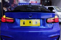 BMW 3シリーズ F30 2012 - 2019年 LEDテールランプ シーケンシャル 流れるウインカー　外装カスタム 　２色可選_画像7