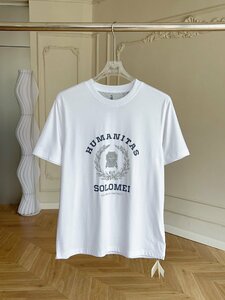 ルネロクチネリ　BRUNELLO CUCINELLI メンズ　Tシャツ　半袖　文字ロゴ　M-XL　サイズ選択可能