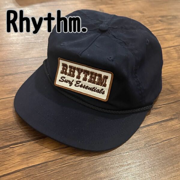 Rhythm. リズム キャップ ネイビー 紺 メンズ レディース ユニセックス