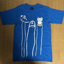 NIKE AIR JORDAN 3 SHOELACE T-SHIRT M｜DENVER NUGGETS MELO ナゲッツ メロ ジョーダン ウィザーズ WIZARDS TRUE BLUE AND COPPER 肩掛け_画像2