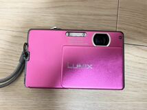 【used品】Panasonic パナソニック LUMIX DMC-FP1 1:3.5-5.9/6.3-25.2 デジタルカメラ ピンク_画像1