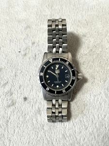 [ rare goods ]TAG HEUER TAG Heuer 200m Professional 929-208H QZ black face Date 