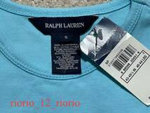503　新品　RalphLauren　ラルフローレン　クルーネックTシャツ　ワンポイントポニー　size5_画像5