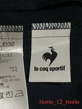 526　美品　le coq sportif　ルコックスポルティフ　テーパードパンツ　ゴルフパンツ　ポリエステル　ワンポイントロゴ　sizeM　_画像7