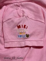 579　MIKIHOUSE　ミキハウス　男の子まとめ売り　胸ポケTシャツ　デニムハーフサロペット　2枚セット　size80_画像3