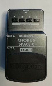 ベリンガー BEHRINGER CHORUS SPACE-C CC300 ギターエフェクター