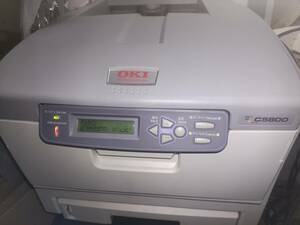 OKI color printer -C5800n & unopened toner other 