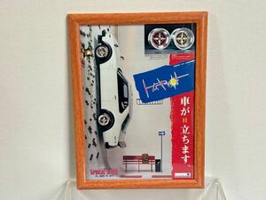 当時物 トムキャット TOMCAT 広告 SSR ジャパンGTR GC110 ケンメリ ハコスカ DATSUN旧車ホイール 街道レーサー ポスター B5 ガレージグッズ