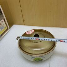 MK6025 電子レンジ用 ストッカー　フタ付ボウル　セット　HORO COOKING WARE 未使用保管品 20240510_画像3