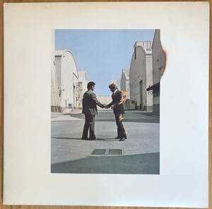 日本盤 ポスター付き PINK FLOYD ピンク・フロイド / Wish You Were Here 炎 あなたがここにいてほしい LP レコード ポストカード付き