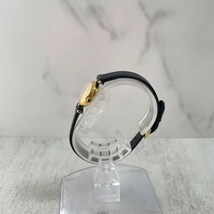 稼動品　4℃ ヨンドシー　カットガラス　シンプル　ドレスウォッチ　腕時計_画像2