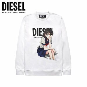 正規品/新品/未使用/3XLサイズ■アウトレット品■タグ付き/定価24,200円■DIESEL ディーゼル GR8 メンズ コットン スウェットシャツ 820の画像1