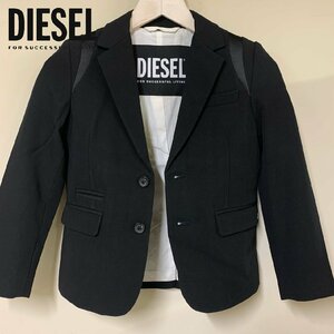 正規品/新品/未使用/8Yサイズ■サンプル品■定価39,600円■DIESEL ディーゼル キッズ サテン切替 2つボタン ジャケット 918