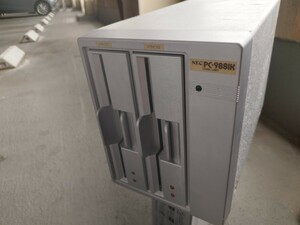 [ジャンク扱]NEC PC-9881K ディスクユニット[本体のみ]