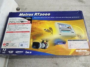 [ Junk ]Matrox RT2000 non linear editing board 