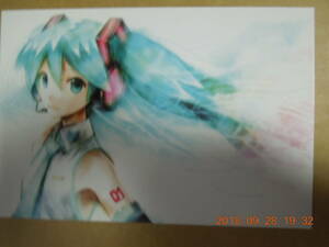 初音ミク ポストカード KEI 非売品