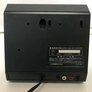 ☆SANYO MR-22DR データレコーダー 昭和レトロ カセットテープ サンヨー 三洋電機 DATA RECORDERの画像5