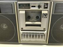 ☆AIWA CS90X ステレオラジオカセットレコーダー ラジカセ アイワ ジャンク オーディオ機器_画像6