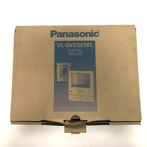 未使用品 Panasonic VL-SVD501KL テレビドアホン モニター親機+カメラ玄関子機 セット パナソニック