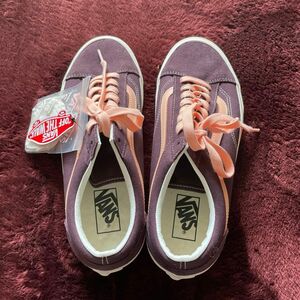 VANS ローカットスニーカー 27.5㎝　色　ワインレッド　オールドスクール