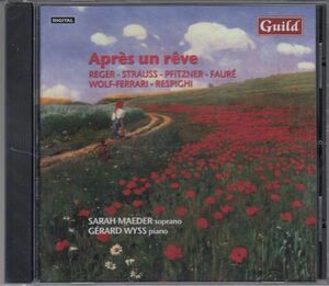 [CD/Guild]レスピーギ:トスカーナの4つのリスペット他/S.メイダー(s)&G.ワイス(p) 2010.4