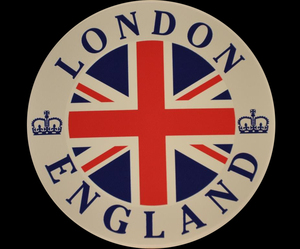 英国 インポート ステッカー シール LONDON ロンドン ENGLAND イングランド ユニオンジャック Unionjack 国旗 UK GB イギリス製