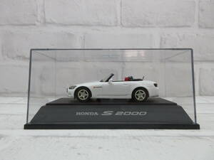 ミニカー　1/43　ホンダ　S2000　グランプリホワイト　ディーラー正規品　モデルカー　カラーサンプル