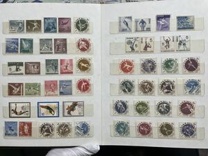52枚 オリンピック 国民体育大会 戦後 未使用 切手 コレクション 特殊切手 記念切手 スポーツ　少経年ヤケ