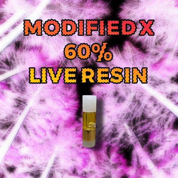 Live Resin 最新成分 Modified X60％ ブルードリーム風味