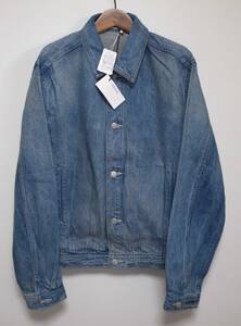 AURALEE Selvedge Faded Light Denim Blouson デニムジャケット size5 light indigo オーラリー