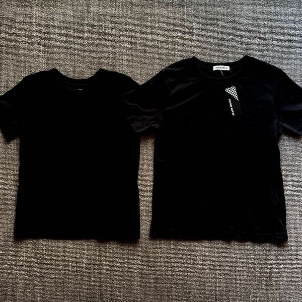 黒　無地　半袖Tシャツ 130 140 未使用