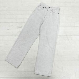 1439◎ ① 日本製 Levi's リーバイス 509 パンツ ボトムス ズボン ジップフライ カジュアル ホワイト レディース28