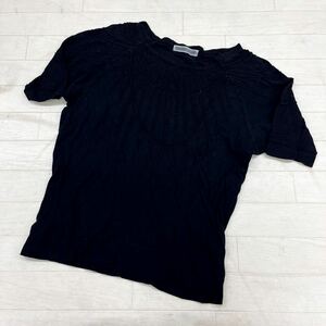 1438* TSUMORI CHISATO Tsumori Chisato tops cut and sewn t рубашка короткий рукав одноцветный casual черный женский 2