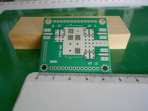 DBM 基板 ダブルバランスドミキサ ( Mini-Circuits 仕様 )ガラスエポキシ両面2層 ( 穴空きタイプ )厚さ1mm 2枚セット 自作品 ジャンク品
