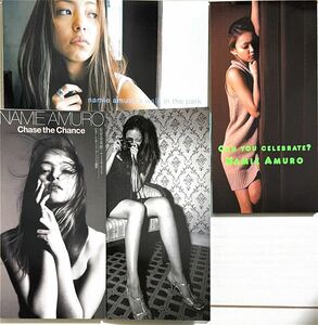 安室奈美恵　8センチシングル4枚セット　sweet19blues/a walk in the park/ chase the chance/ can you celebrate